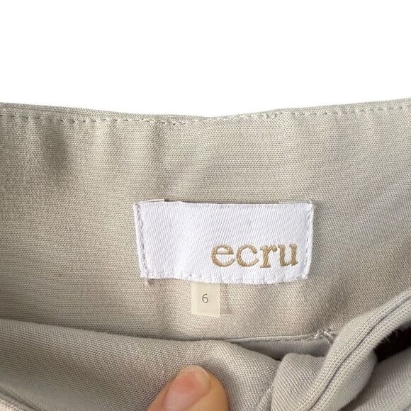 Ecru pants/slacks size 6 - Picture 2 of 3